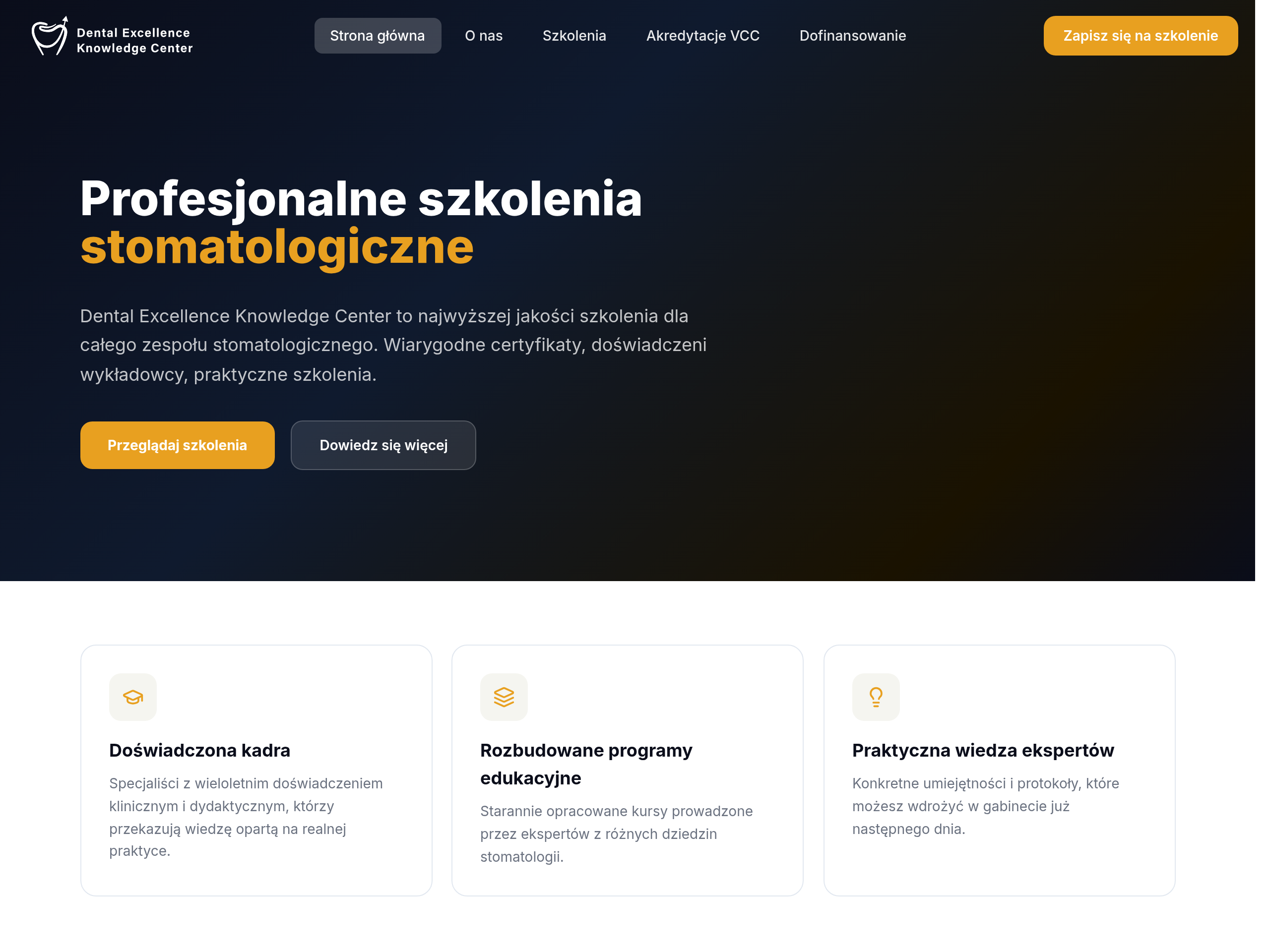 Screenshot DEKC
