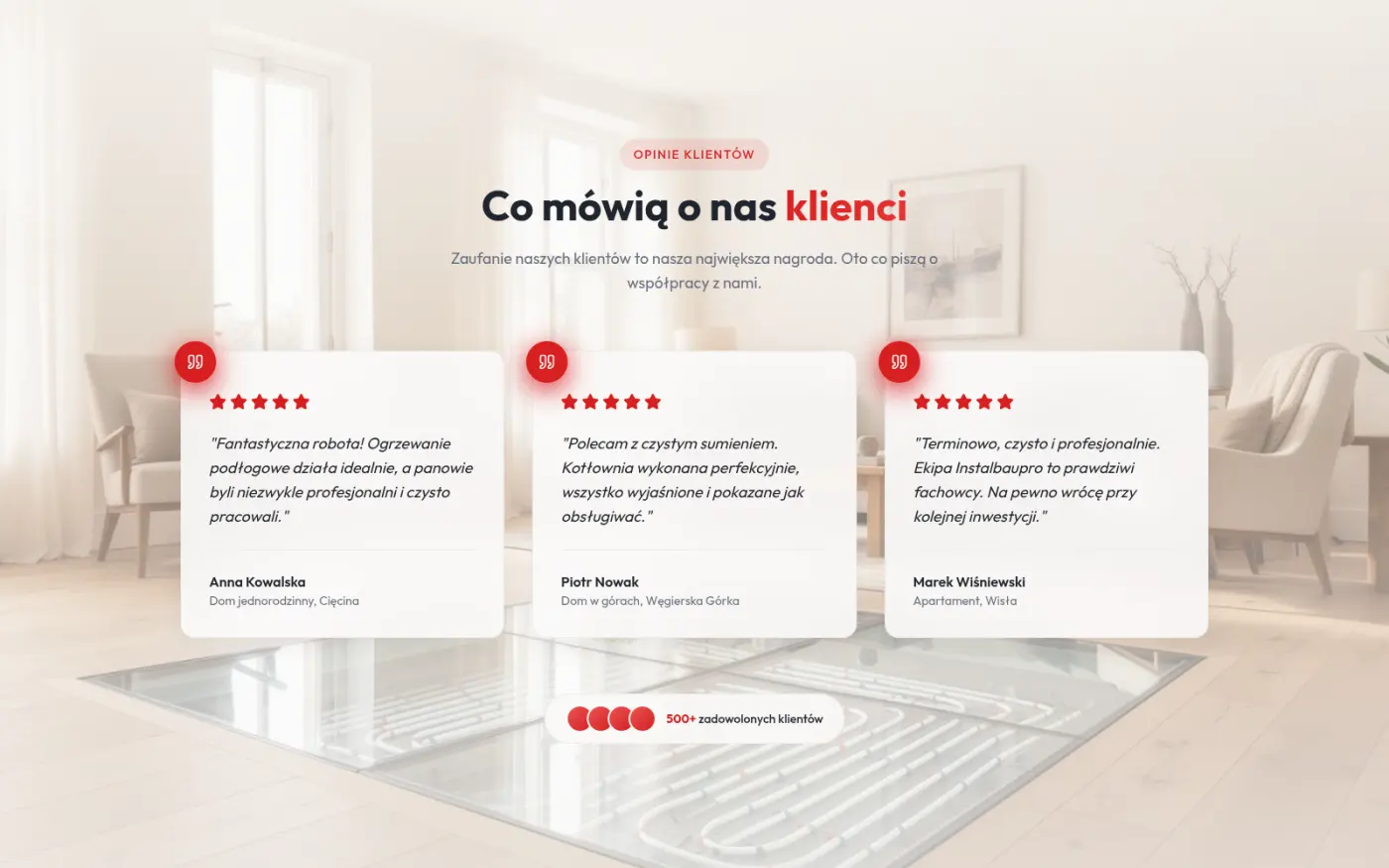 Opinie klientów